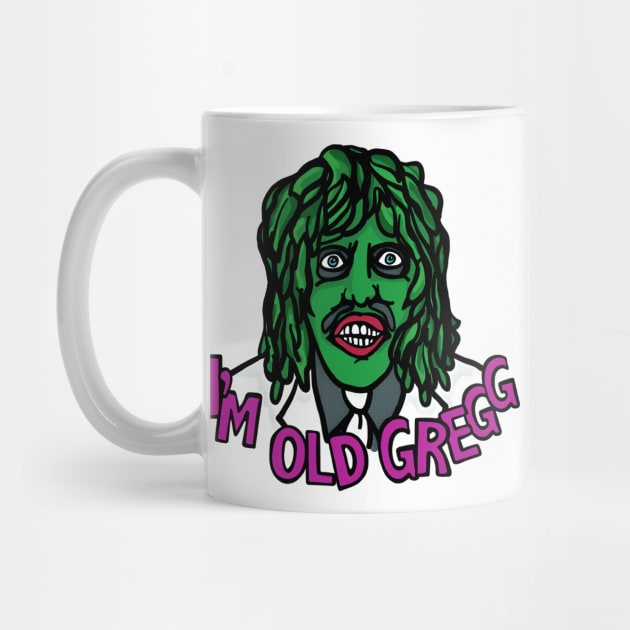 I'M OLD GREGG (GREEN - DARK PINK) by bartknnth